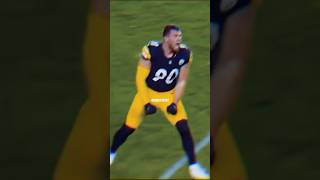 Tj Watt 💯th CAREER SACK 👀🔥  nfl shorts [upl. by Nwahsud981]