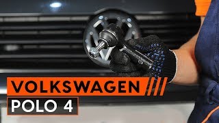 Hoe een stuurkogel vervangen op een VW POLO 4 HANDLEIDING AUTODOC [upl. by Vevine]