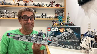 Imperial star destroyer LEGO 75394 live build pt 2 [upl. by Artek289]