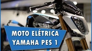 Moto Elétrica Yamaha PES1 lançamento para 2016 [upl. by Anev]