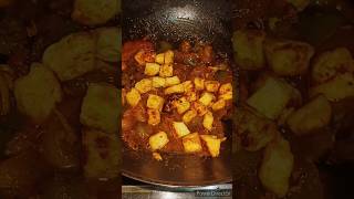 Paneer shimla mirch ki chatpati अनोखी सब्जी पनीर शिमला मिर्चकी सब्जी recipepaneerchillishorts [upl. by Ane]