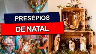 PRESÉPIOS DE NATAL Confira 40 opções de presépios natalinos para decorar sua casa [upl. by Einaffit511]