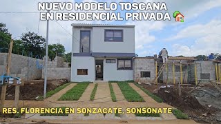 Nuevo Modelo TOSCANA DISPONIBLE en Res Florencia PARTE 2 Contacto precio casa modelo y más [upl. by Rehpotsrhc23]