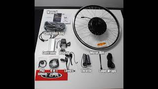 Unboxing TDR 1500W Electric Bike Conversion Kit with No Battery [upl. by Euphemie700]