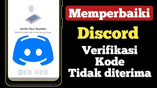 Cara Memperbaiki Kode Verifikasi Discord Tidak Diterima [upl. by Drus]