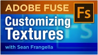 Adobe Fuse CC Tutorial  How to Edit amp Customize Textures part 4  Sean Frangella [upl. by Tinor]