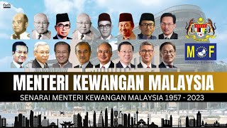 Menteri Kewangan Malaysia 19572023 [upl. by Rabassa37]