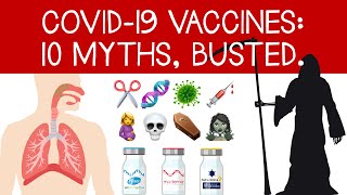 COVID19 Vaccines 10 Myths Busted [upl. by Kablesh]