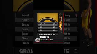 Grambling State Uniforms NEW College Football Revamped V21 [upl. by Alvera]