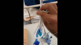 HEMOPTYSIS PART ONE DOUBLE LUMEN ENDOTRACHEAL TUBE PORTEX [upl. by Acireh]