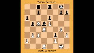 Anatoly Karpov vs Viktor Korchnoi  World Championship Match 1978 chess [upl. by Aivatal]