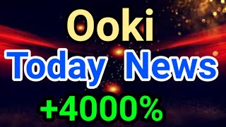 OOKI Today Pump Ooki protocol Price prediction Updates OOKI News Today [upl. by Bertie512]