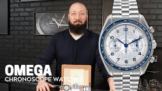 Omega Chronoscope Watches Review  SwissWatchExpo [upl. by Esorrebma237]