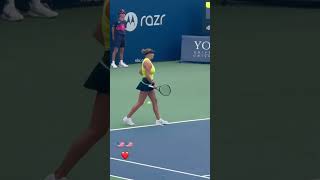 Tennis ⭐️ Anisimova came to win 1 live reel stream short shorts tennis amazing skills wow [upl. by Ardath]