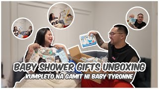 BABY SHOWER GIFTS l UNBOXING [upl. by Cavan]