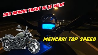 TOP SPEED MODENAS VULCAN S ABS 2023 [upl. by Atiuqaj494]