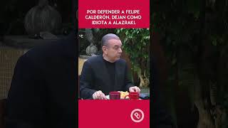 Dejan como idiota a Alazraki por defender a Calderón política sheinbaum amlo [upl. by Armahs]