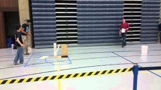 Air trajectory 2016 science olympiad perfect bucket shot 2nd place regionals [upl. by Niatirb285]