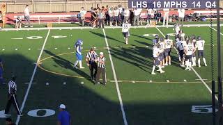 LHS Braves Football vs Mission Prep [upl. by Acirderf]