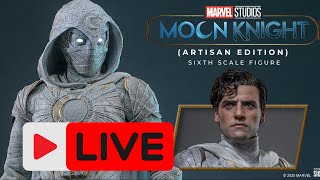 Hot Toys Artisan Moon Knight Oscar Isaac LIVE DROP Lets Secure THE BAG [upl. by Nicolella]