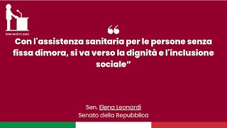 assistenza sanitaria per le persone senza fissa dimora [upl. by Enawyd]