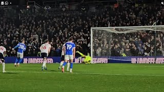 Jay Stansfield Penalty vs Bolton Wanderers BCFC EFL [upl. by Terence]