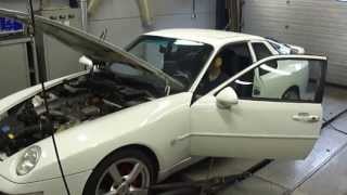 Porsche 968 CS with Custom Exhaust  Dyno Run at Beek Auto Racing [upl. by Errehs856]