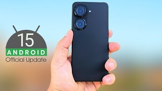 Asus Zenfone 9 Android 15 Update [upl. by Amati686]