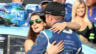 Danica Patrick Perfect day for Ricky Stenhouse Jr [upl. by Dorice751]