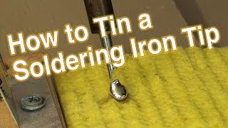 🔴How to Tin a Soldering Iron Tip Without making any mistakes [upl. by Neyud]