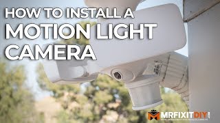 How to Install a Camera Floodlight  Maximus Lighting [upl. by Etselec]