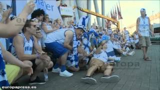 Aficionados con la selección de Finlandia de Baloncesto [upl. by Sean10]