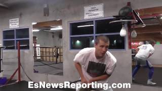 Alex Gvozdyk strength and conditioning  EsNews Boxing [upl. by Virgin]