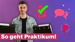 Praktikum Das sollte man wissen [upl. by Eedissac]