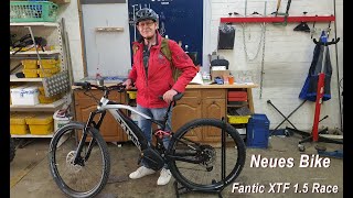 Fantic XTF 15 Race neues EBike die ersten Runden [upl. by Atikihs]