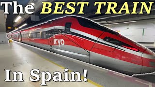 The BEST Train in Spain is ITALIAN iryo Infinita Review [upl. by Noivert]