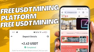 Super Charging Money Making App  Charging Port Money Making  How to Earn USDT for Free Every Day [upl. by Ahsekyw996]