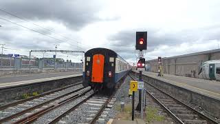 IÉ 071 Class GM 075 On The RPSI Craven Transfer Dublin Connolly To Inchicore Clip 2 [upl. by Xella]