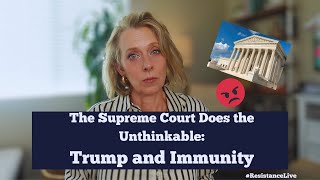 BREAKING The Supreme Court GRANTS REVIEW of IMMUNITY for Donald Trump  ResistanceLive [upl. by Adnorrahs]