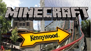 Minecraft Kennywood Thunderbolt and Ghostwood Estates showcase [upl. by Suivatal269]