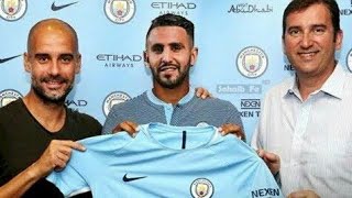 Riyad Mahrez Algerian Star Skills Goals HD Welcome to Manchester City 2018 [upl. by Eseila]