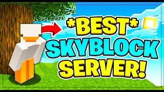 The BEST Minecraft Skyblock Server 2024 Edition New  OPLegends Skyblock Utopia [upl. by Virge]