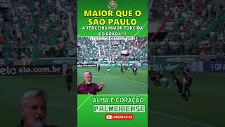 PALMEIRAS É MAIOR DO QUE O SÃO PAULO [upl. by Meesak]