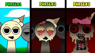 All Phases in New Incredibox Sprunki Phase 1  3 Ice Cream Compilation Incredibox Animation [upl. by Odareg]