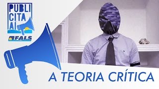 TEORIAS DA COMUNICAÇÃO  A TEORIA CRÍTICA  SENZER [upl. by Heer]