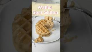 Waffle receita sem glúten e fica uma delícia semgluten receitas [upl. by Eiltan]