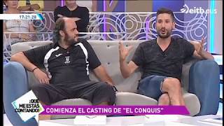 ¡Gorrotxa e Isma animan a participar en el casting de El Conquis [upl. by Ariom]