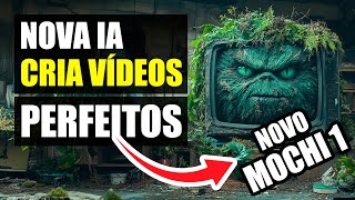 Nova IA de Vídeo Grátis ILIMITADO  Genmo MOCHI 1 Cria Vídeos REAIS em MINUTOS [upl. by Devol]