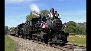 Sierra Ry Double Header Special Charter 42319 [upl. by Erlene331]