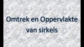 Hoe om omtrek en oppervlakte van sirkels te bereken [upl. by Salazar]